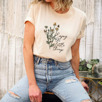 Profitez De Little Things Fleur sauvage Daisy Unis