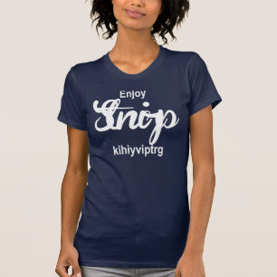 T-shirt Profitez de stnirp kihiyviptrg
