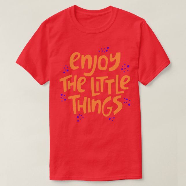 T-shirt Profitez Des Petites Choses Microbiologie 7 (Design devant)