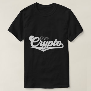 T-shirt Profitez du Design Minimaliste Crypto