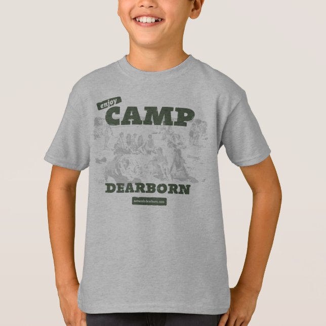 T-shirt Profitez du Sweatshirt Camp Dearborn Kids (Devant)