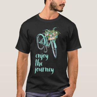 T-shirt Profitez du vélo vert Journey avec Flowe