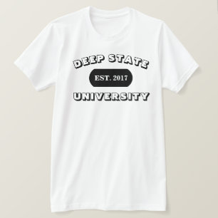 T-SHIRT PROFONDE UNIVERSITÉ D'ÉTAT EST.2017