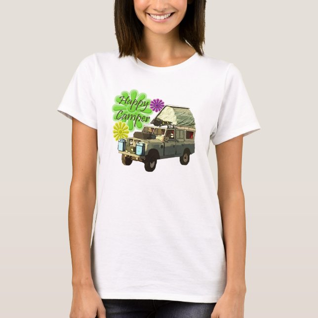 T-shirt Profondément satisfait de Dormobile (Devant)