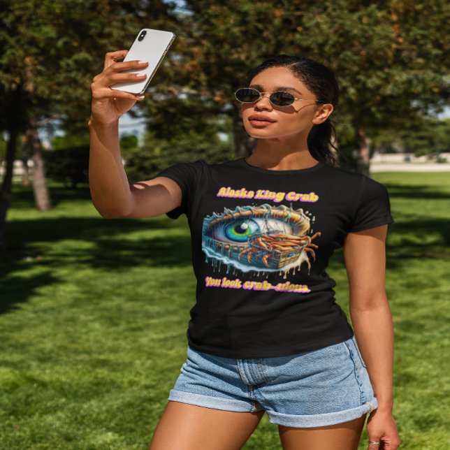 T-shirt Profondeurs de la tromperie Un crabe dans l'oeil (Créateur téléchargé)