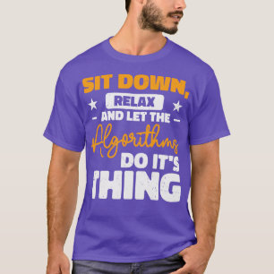 T-shirt Programmateur d'algorithme d'ordinateur Intellige