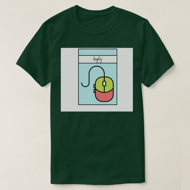 T-shirt Programmateur de piratage Log4j (Design devant)