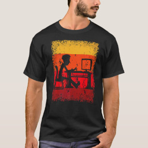 T-shirt Programmateur de travail de bureau Programmation H