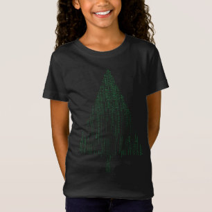 T-Shirt Programmateur informatique de codage binaire Arbre