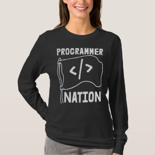 T-shirt Programmateur Nation Code Programmateur Codi