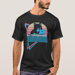 T-shirt Programmateur rétro Coder Je suis un programmeur
