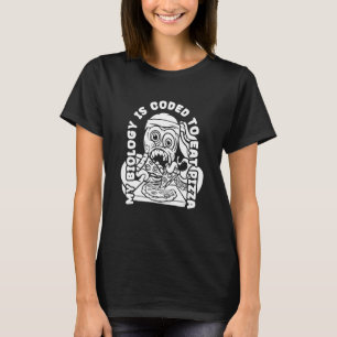 T-shirt Programmation Coder Logiciel Ingénieur Pizza Progr
