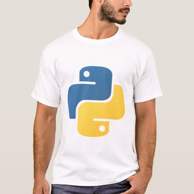 T-shirt Programmation de python (Devant)