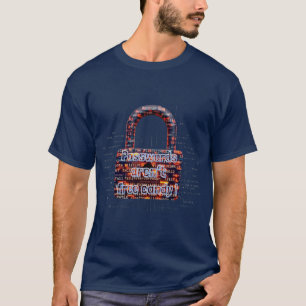 T-shirt Programmation : Les mots de passe ne sont pas des