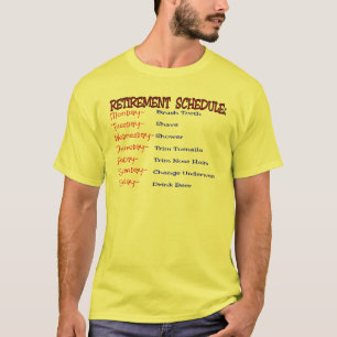 T-shirt Programme de retraite - cadeaux drôles de retraite