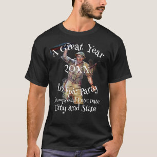 T-shirt Programme funéraire pour Trump décédé nécrologie