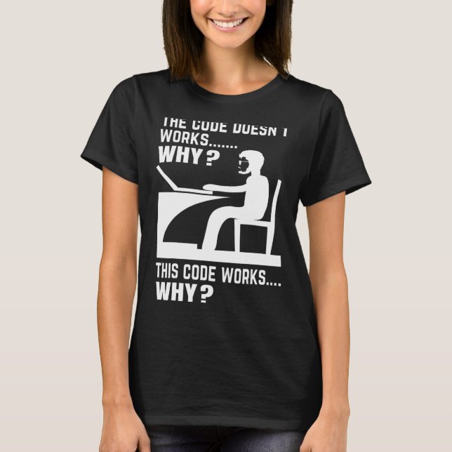 T-shirt Programmer Programmer Expert Software Developer C (Devant)