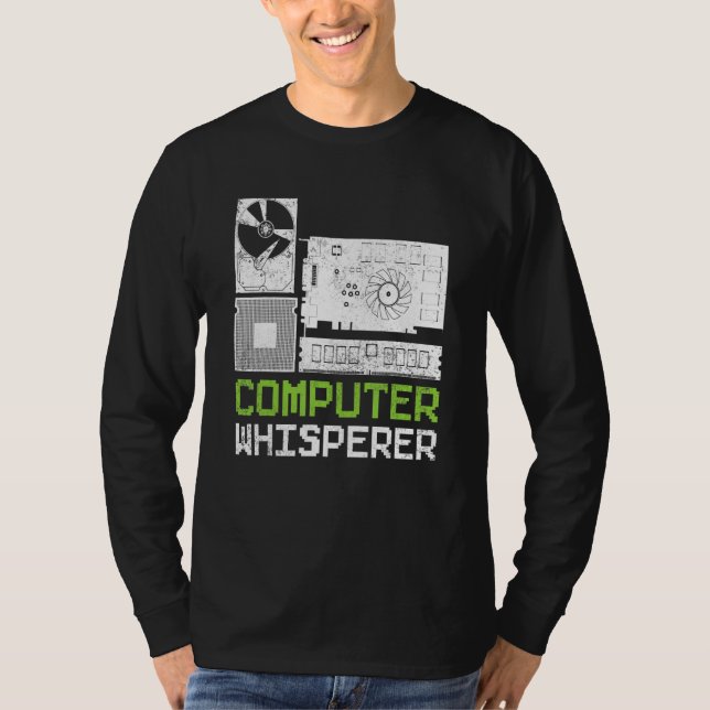 T-shirt Programmeur Code Binaire Codage Ordinateur Pirate  (Devant)