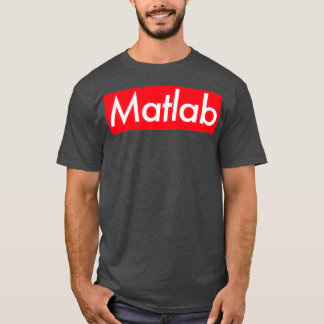 T-shirt Programmeur de codage mathématique Matlab