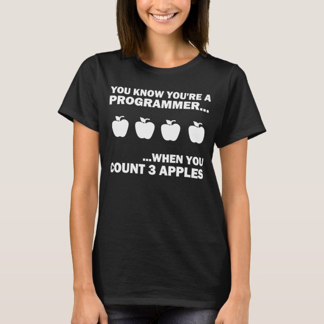 T-shirt Programmeur informatique code de l'étudiant enseig (Devant)