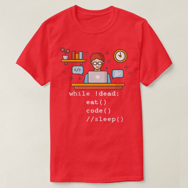 T-shirt Programmeur programmeur de programmation informati (Design devant)