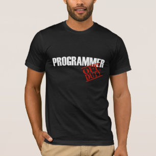 T-SHIRT PROGRAMMEUR QUI N'EST PAS DE SERVICE