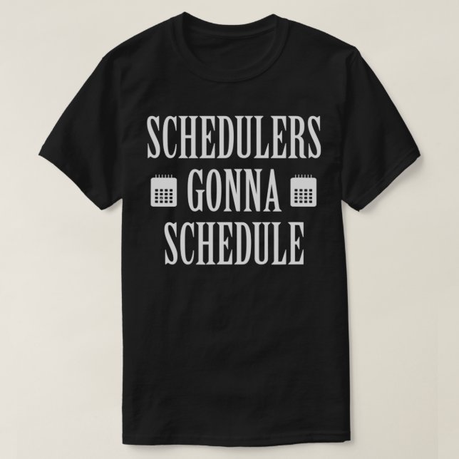 T-shirt Programmeurs À Planifier (Design devant)