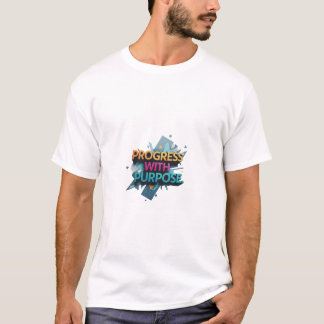 T-shirt Progrès avec Objectif