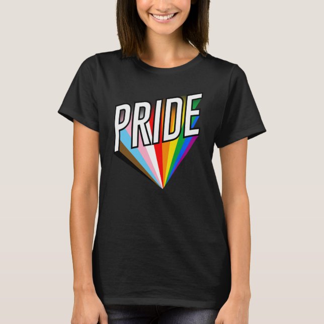 T-Shirt Progress Pride (Devant)