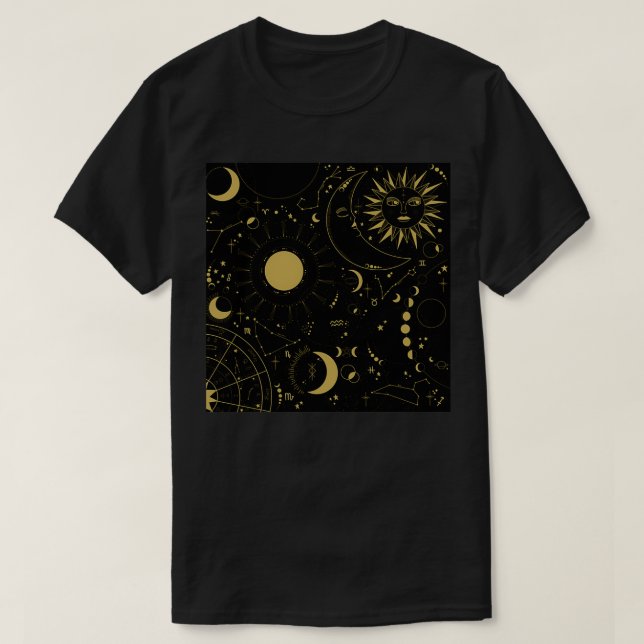 T-shirt Projections astronomiques (Design devant)