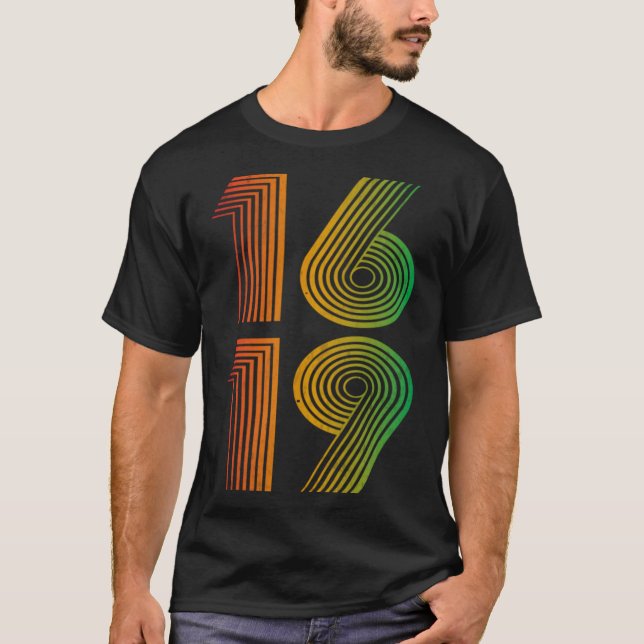 T-shirt Projet 1619 - Trouvé1 (Devant)