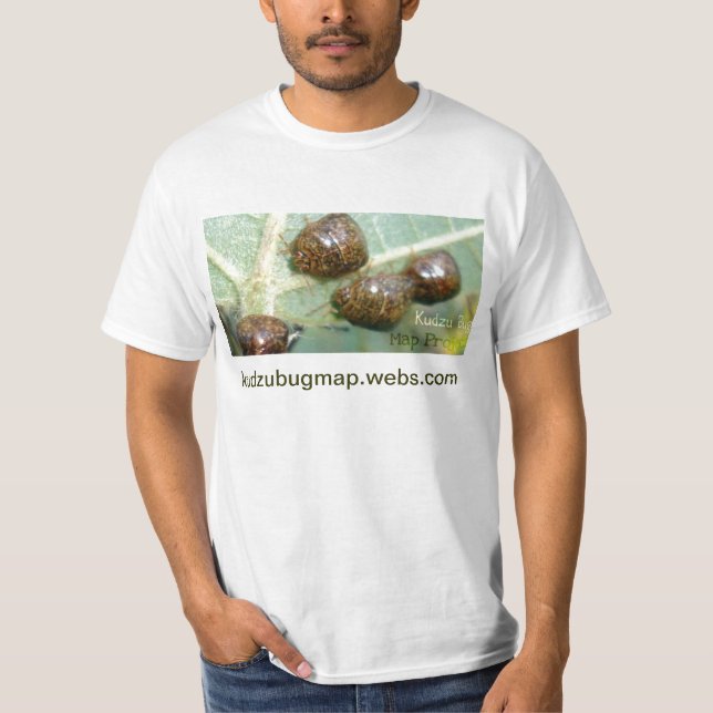 T-shirt Projet 1 de carte d'insecte de Kudzu (Devant)