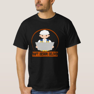 T-shirt PROJET, conception pour l'ingénierie