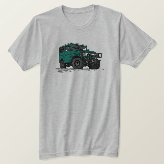 T-shirt Projet FJ40 Land Cruiser  (Design devant)