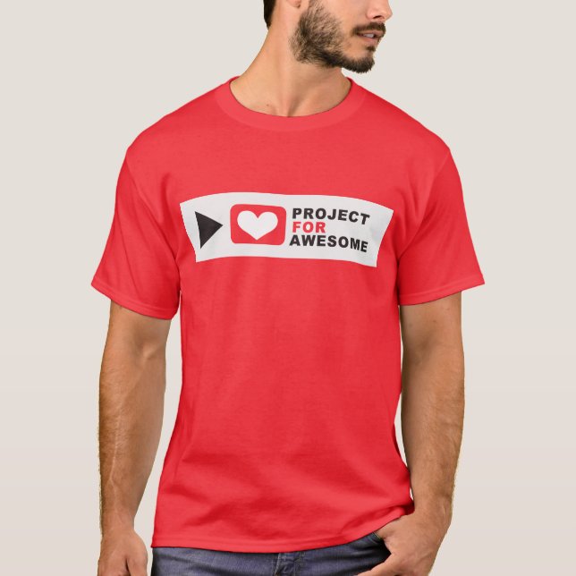T-shirt Projet pour impressionnant (Devant)