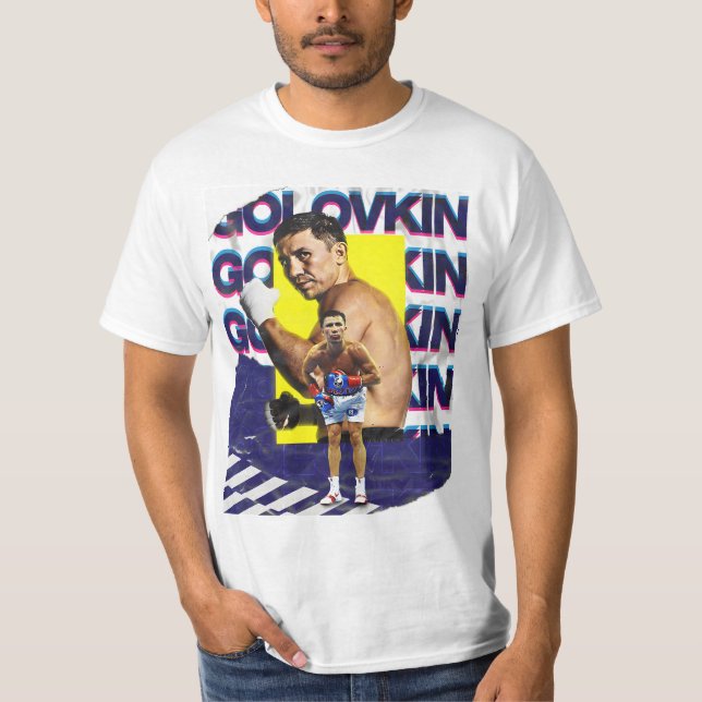 T-shirt " Projets Gennady Golovkin" (Devant)