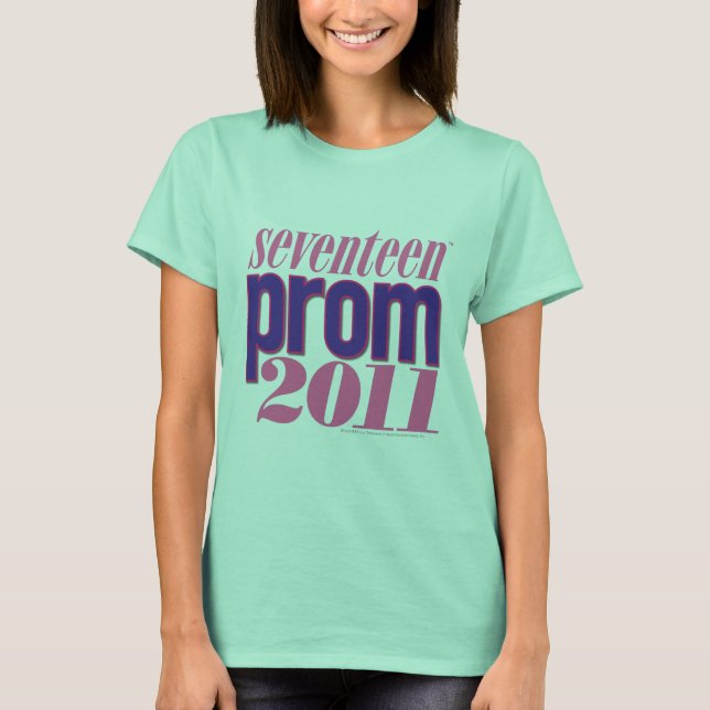 T-shirt Prom 2011 - Violet (Devant)