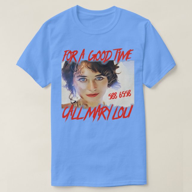 T-shirt Prom Night 2 Mary Lou 80s Film d'horreur (Design devant)