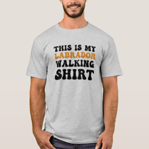 T-shirt Promenade avec Labrador