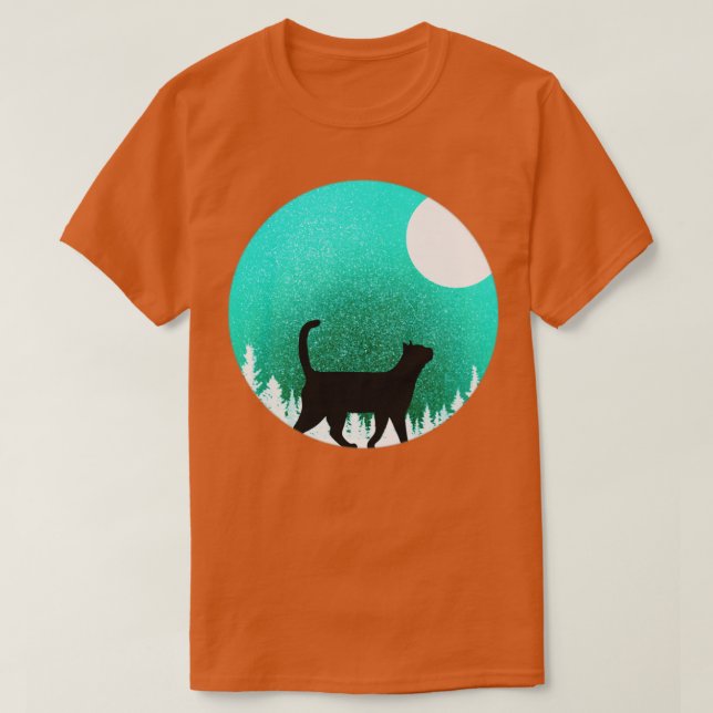 T-shirt Promenade de chats (Design devant)