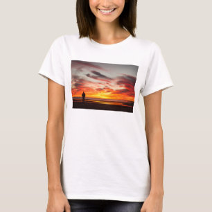 T-shirt Promenade de coucher du soleil
