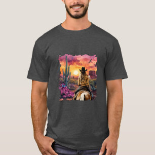 T-shirt Promenade de Cowgirl