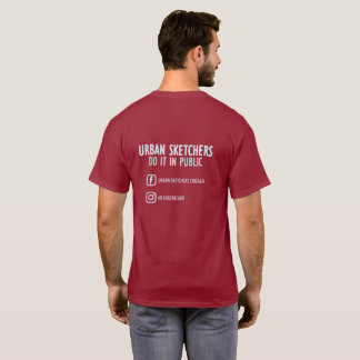 T-shirt Promenade de croquis d'automne 2026 Usk Chicago