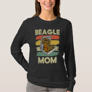 T-shirt Promenade de pizza de beagle Chien Propriétaire Ch