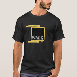 T-shirt Promenade de signe de passage piéton de New York