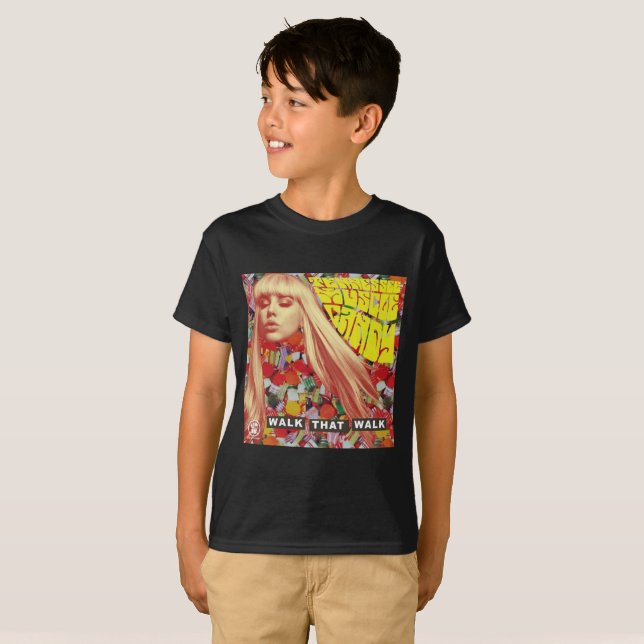 T-shirt Promenade qui marchent pièce en t graphique (Devant entier)