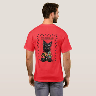 T-shirt Promeneur de chiens Toiletteur Gardeur
