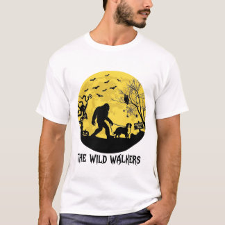 T-shirt Promeneurs Sauvages Marche Bigfoot Bernois Hallowe