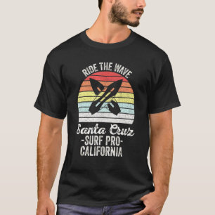 T-shirt Promenez-Vous À Travers Le Surf Père Noël Cruz Pro