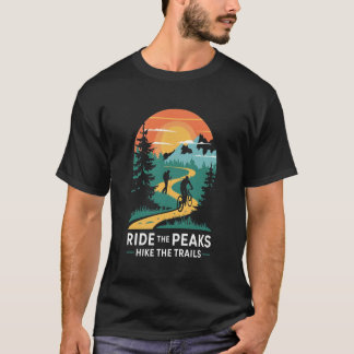 T-shirt Promenez-vous sur les sommets Randonner sur les se
